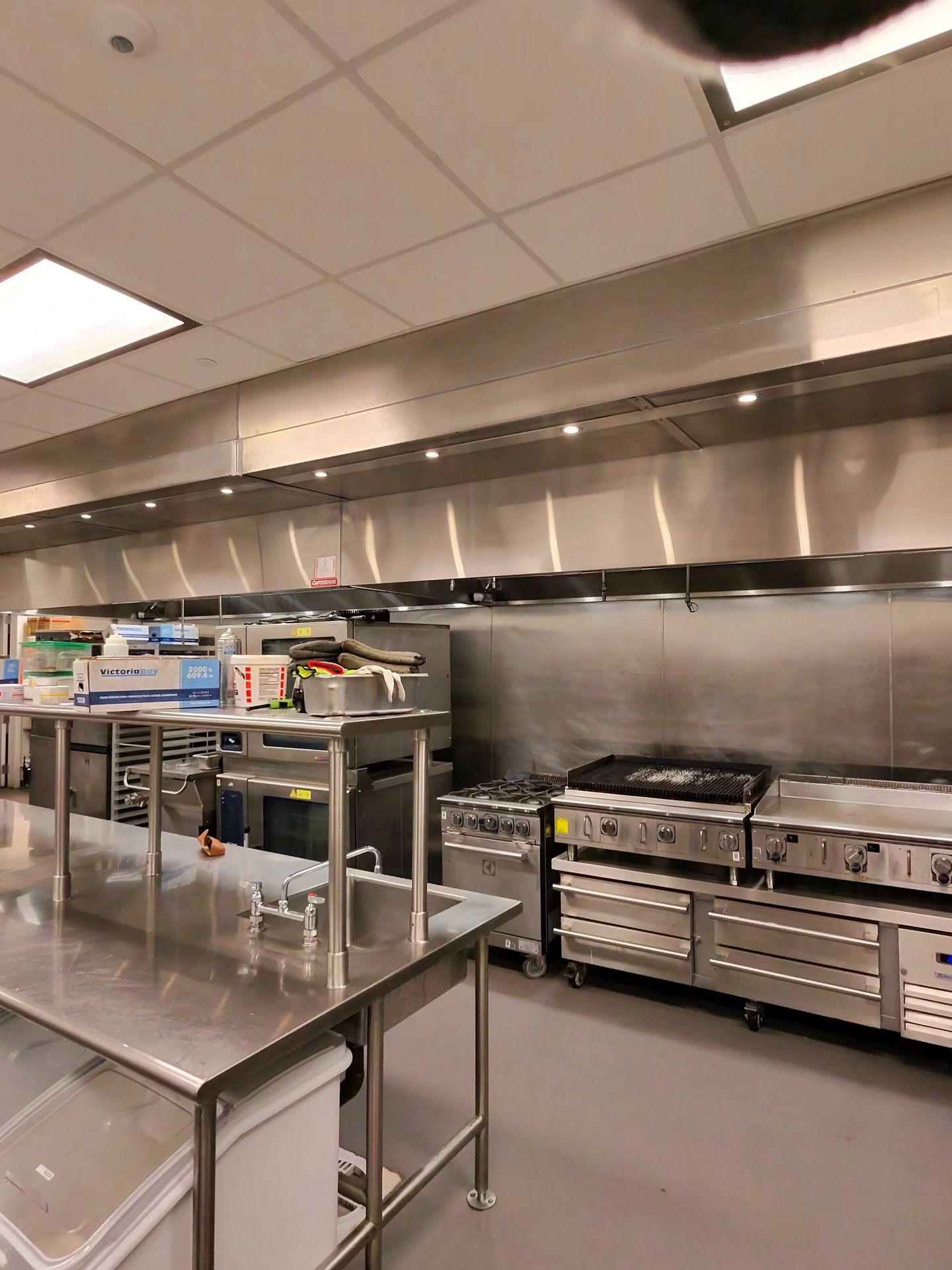 fire suppression installation