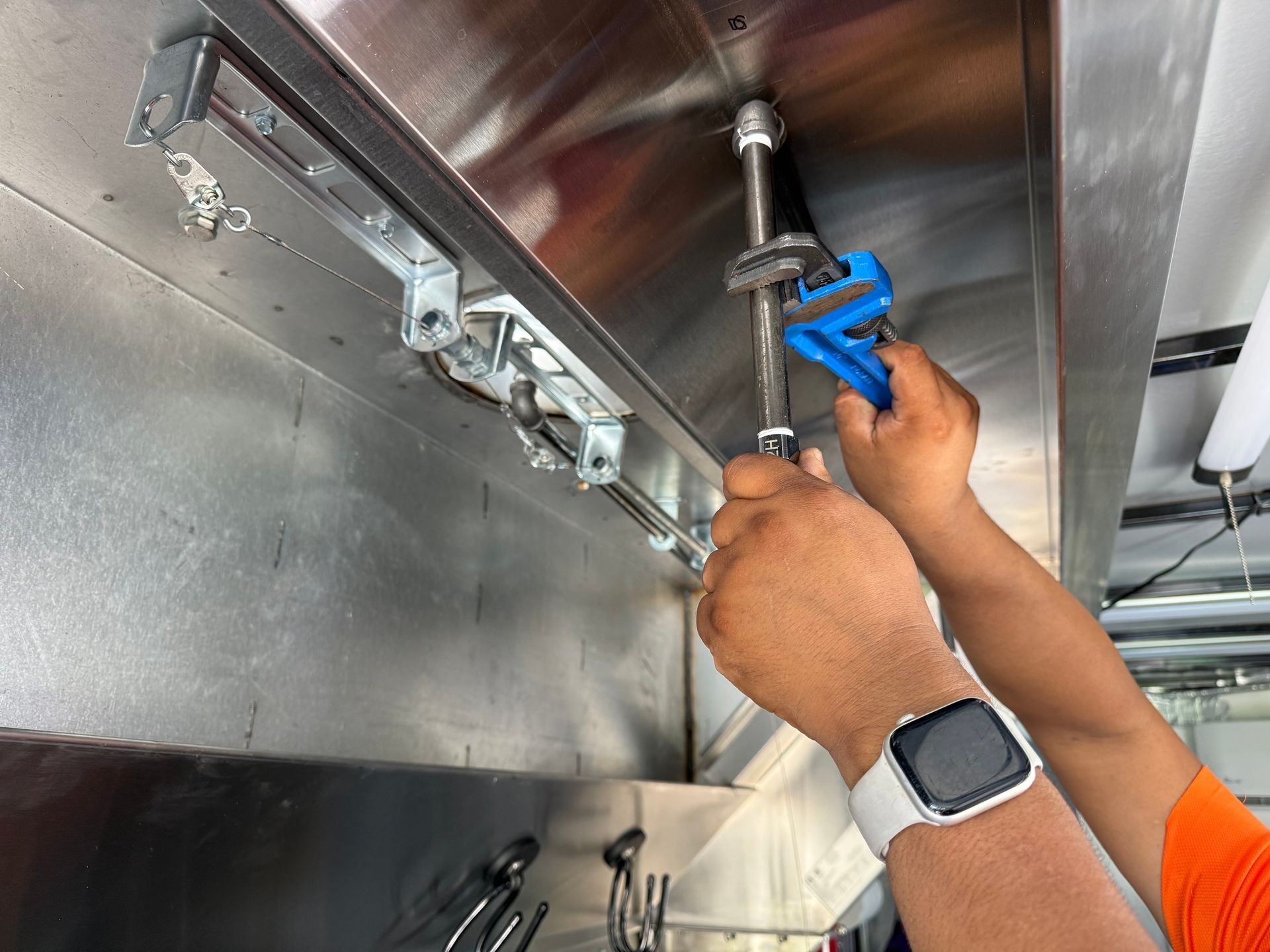 fire suppression installation